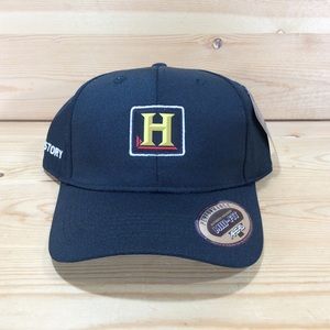 NWT History Channel Logo Baseball Cap Hat